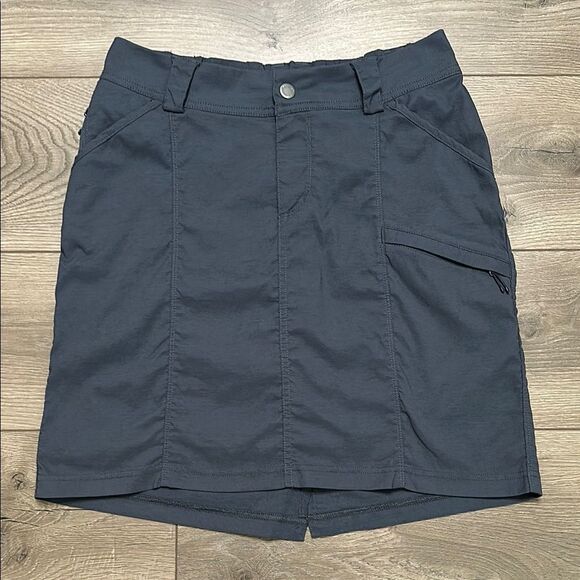 Duluth Trading Co Pants - Duluth Dry On The Fly Mid Rise Hiking Casual Skirt Skort Gray Size 8